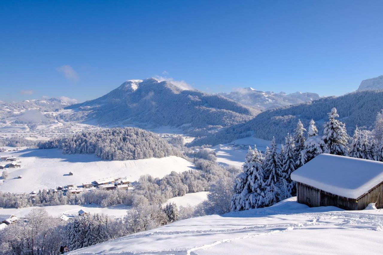 Apartmán Heuberg 1014 - Ferien - Wohnen Schwarzenberg im Bregenzerwald Exteriér fotografie